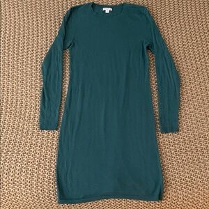 Women’s Merona Green Long Sleeve Bodycon Dress, Size XS